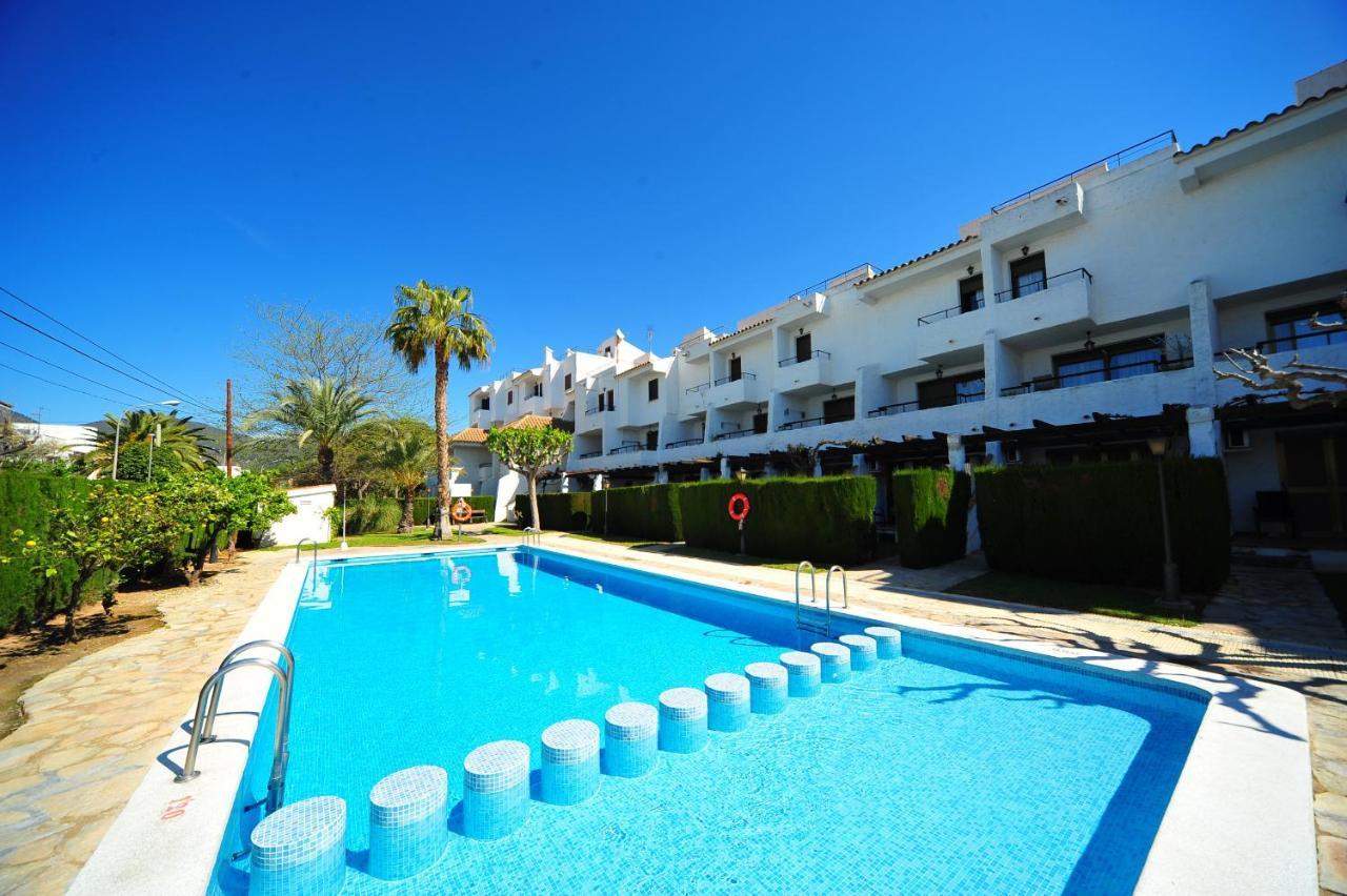 Orange Park Estudio Jardin Vista Piscina Benicàssim Esterno foto